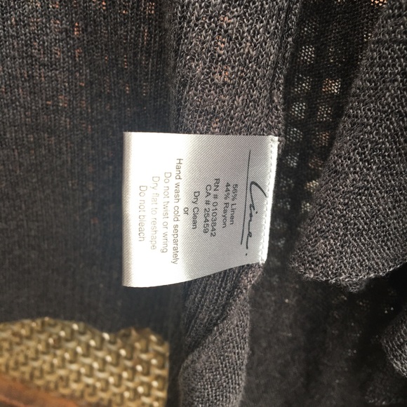 Line Knitwear draped sweater vest - Picture 6 of 8